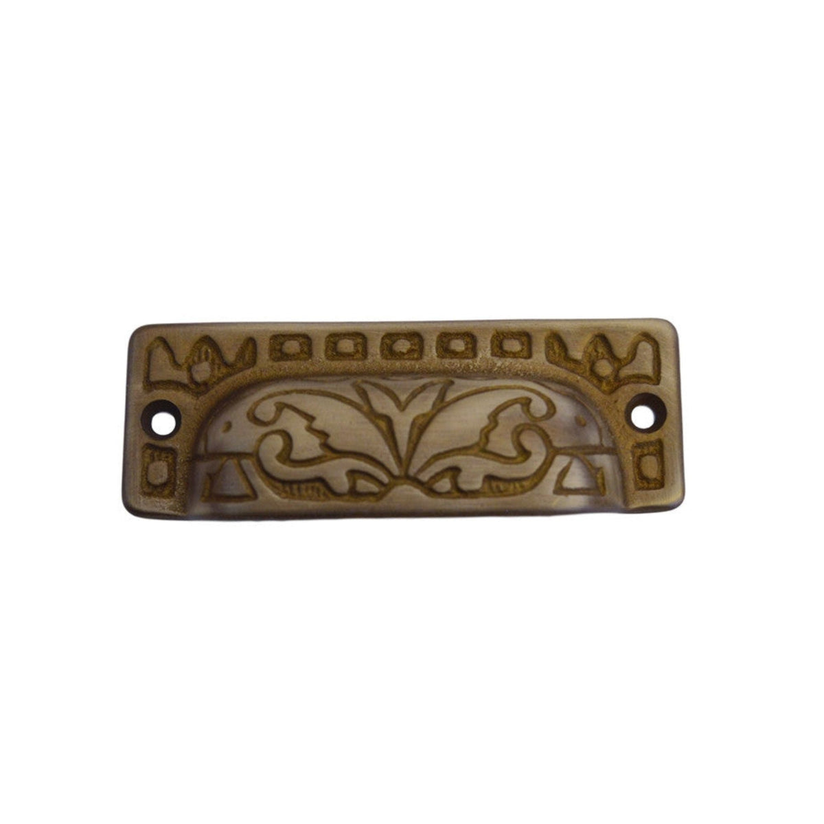 Ornate Victorian Bin Pull
