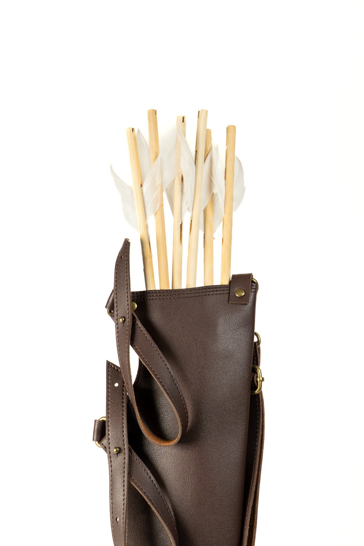 37" Take-Down Toy Bow & Rubber-Tipped Arrow Set With Felt Quiver