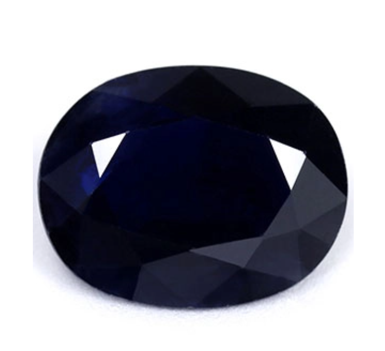 Oval Cut Genuine Blue Sapphire Loose Gemstone