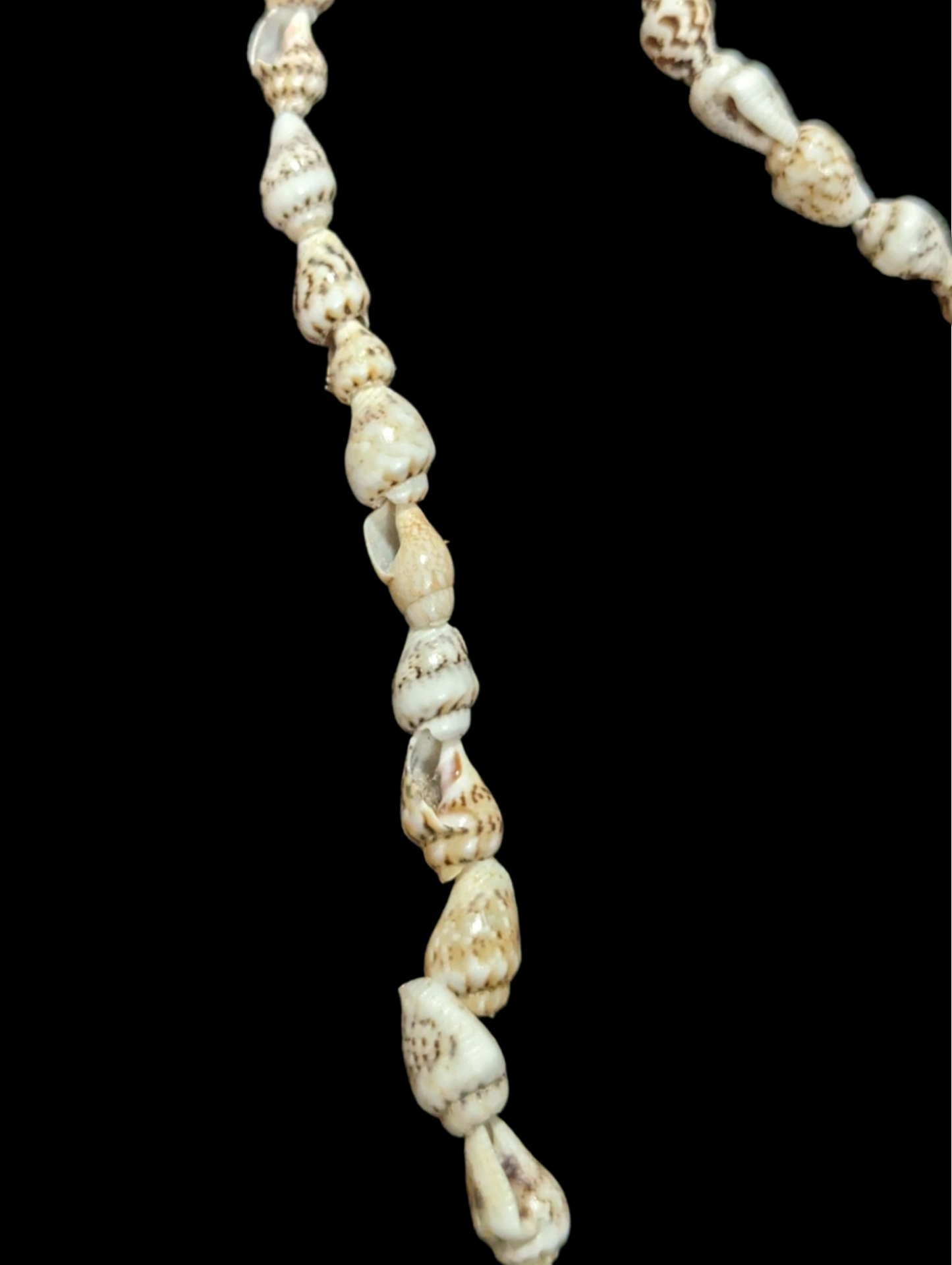 Vintage Cowrie and Seashell Necklace