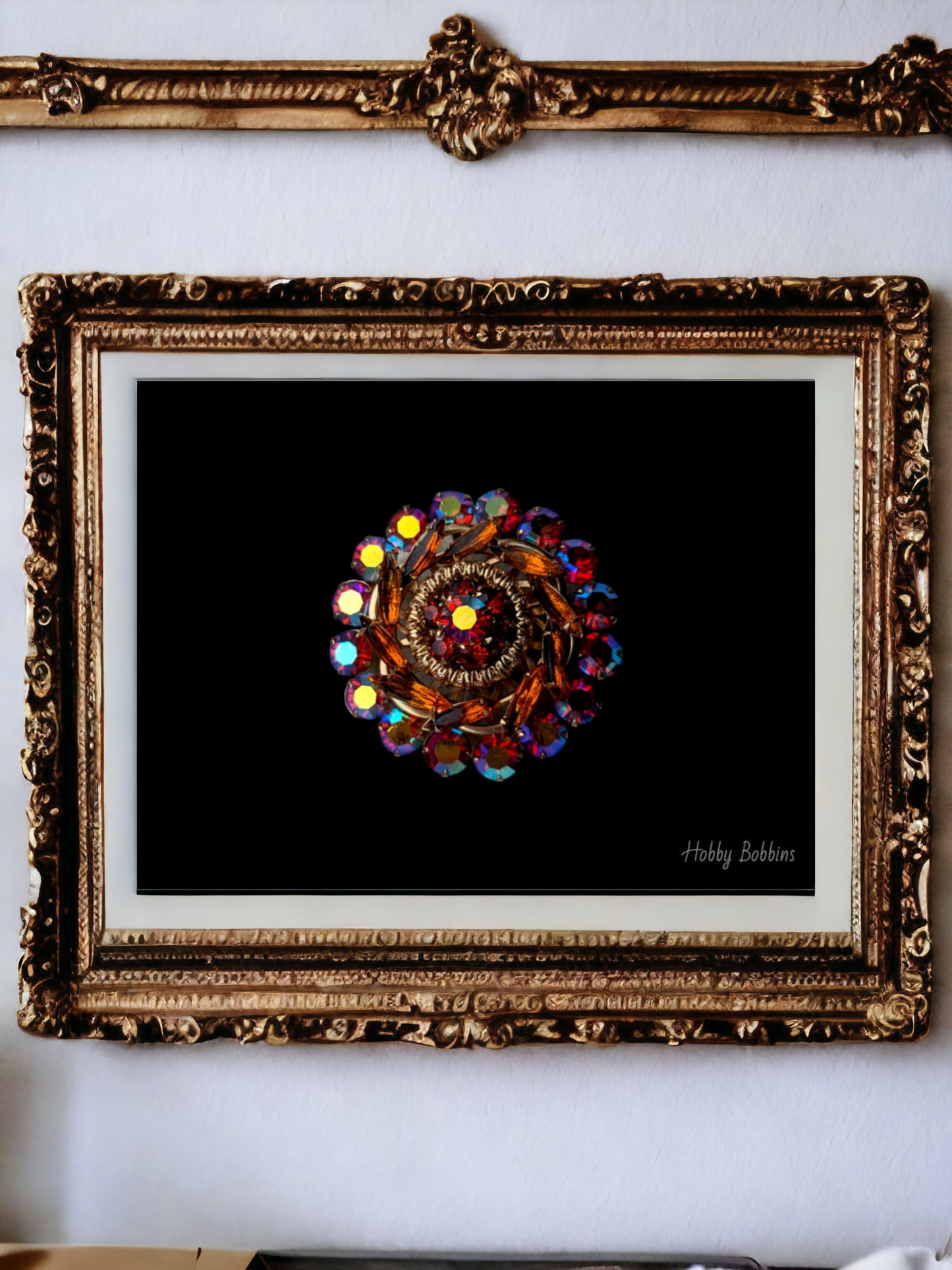 Vintage Photography Art Print: Amber Meets Aurora Borealis