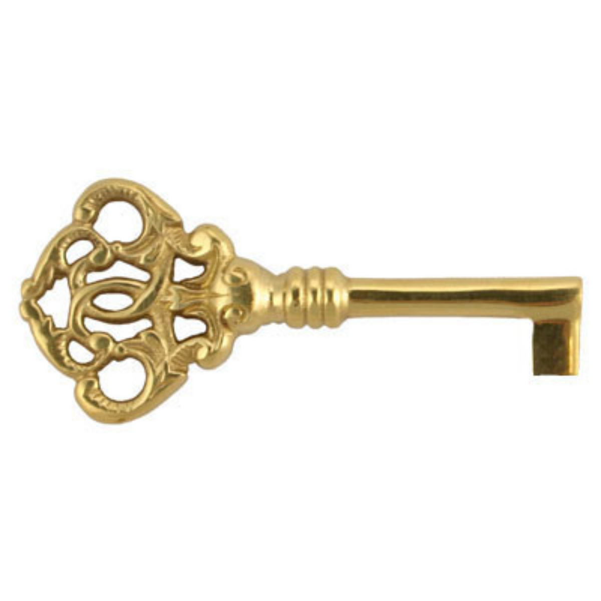 Solid Brass Skeleton Key