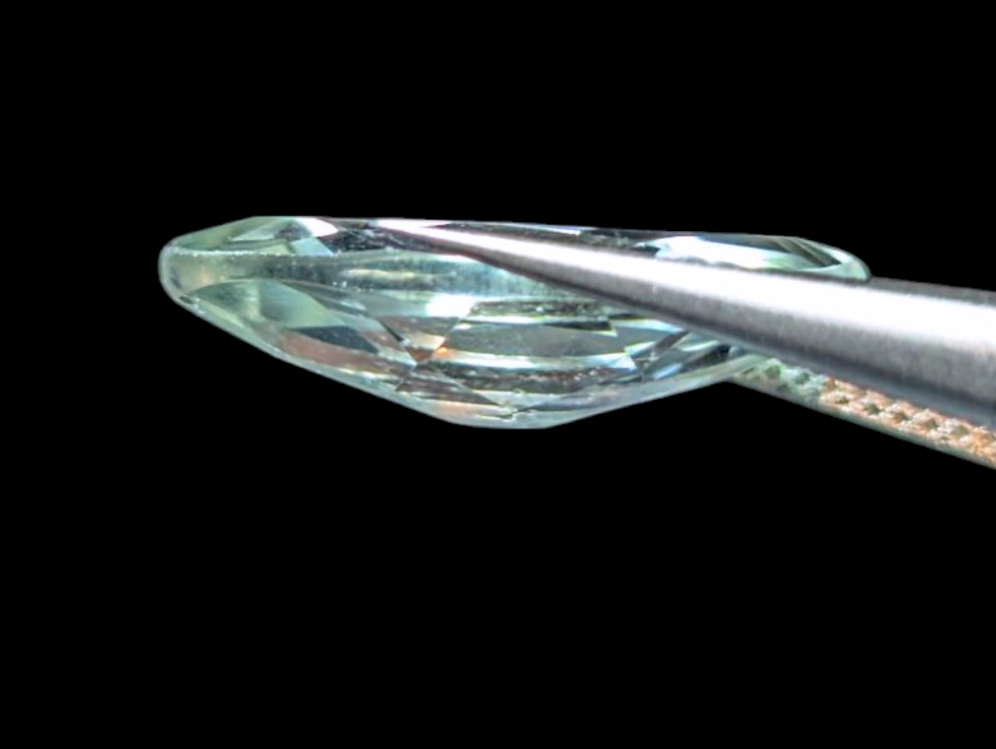 Earth Mined Genuine Aquamarine Marquise Cut 3.20 Carat 17mm x 8mm Loose Gemstone