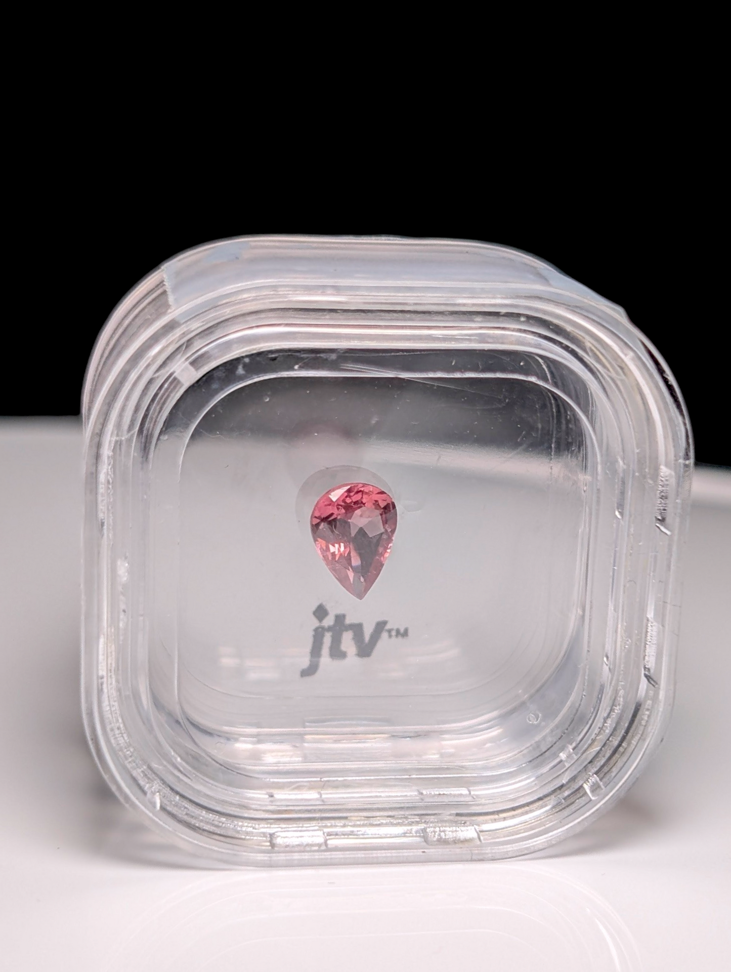 Earth Mined Genuine Brazilian Pink Tourmaline Pear Cut 1.2 Carat 8mm x 6mm Loose Gemstone