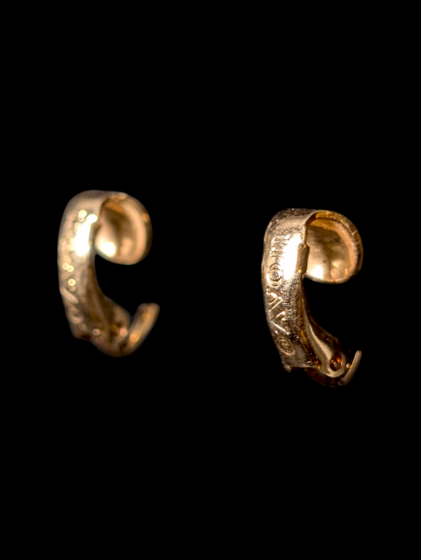 Vintage Avon Rhinestone Starburst Snowflake Earrings