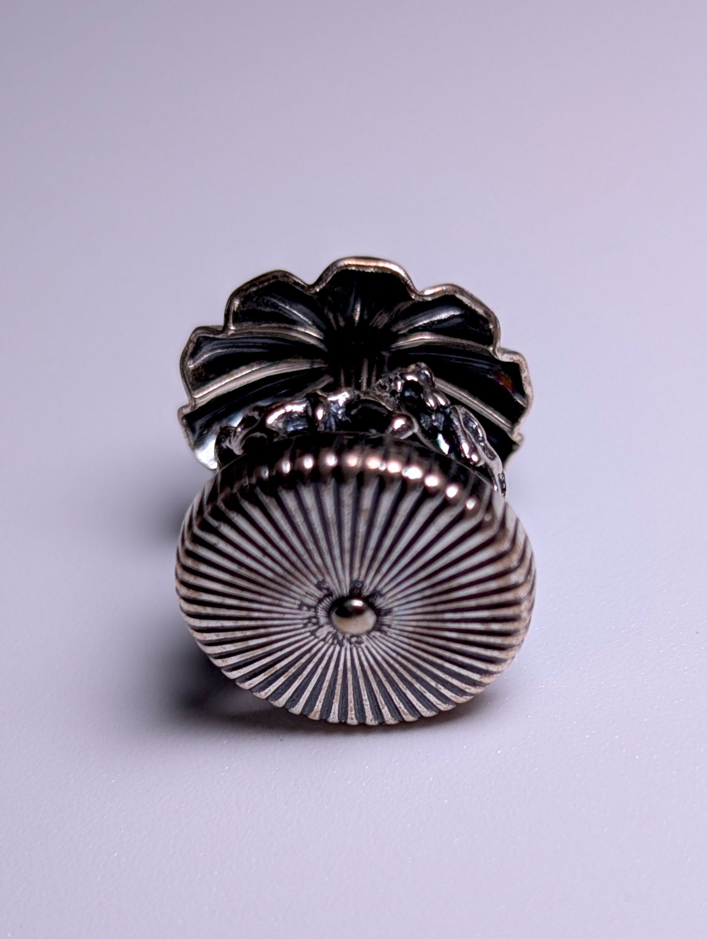 Vintage Detailed Moving Carousel Sterling Silver Charm