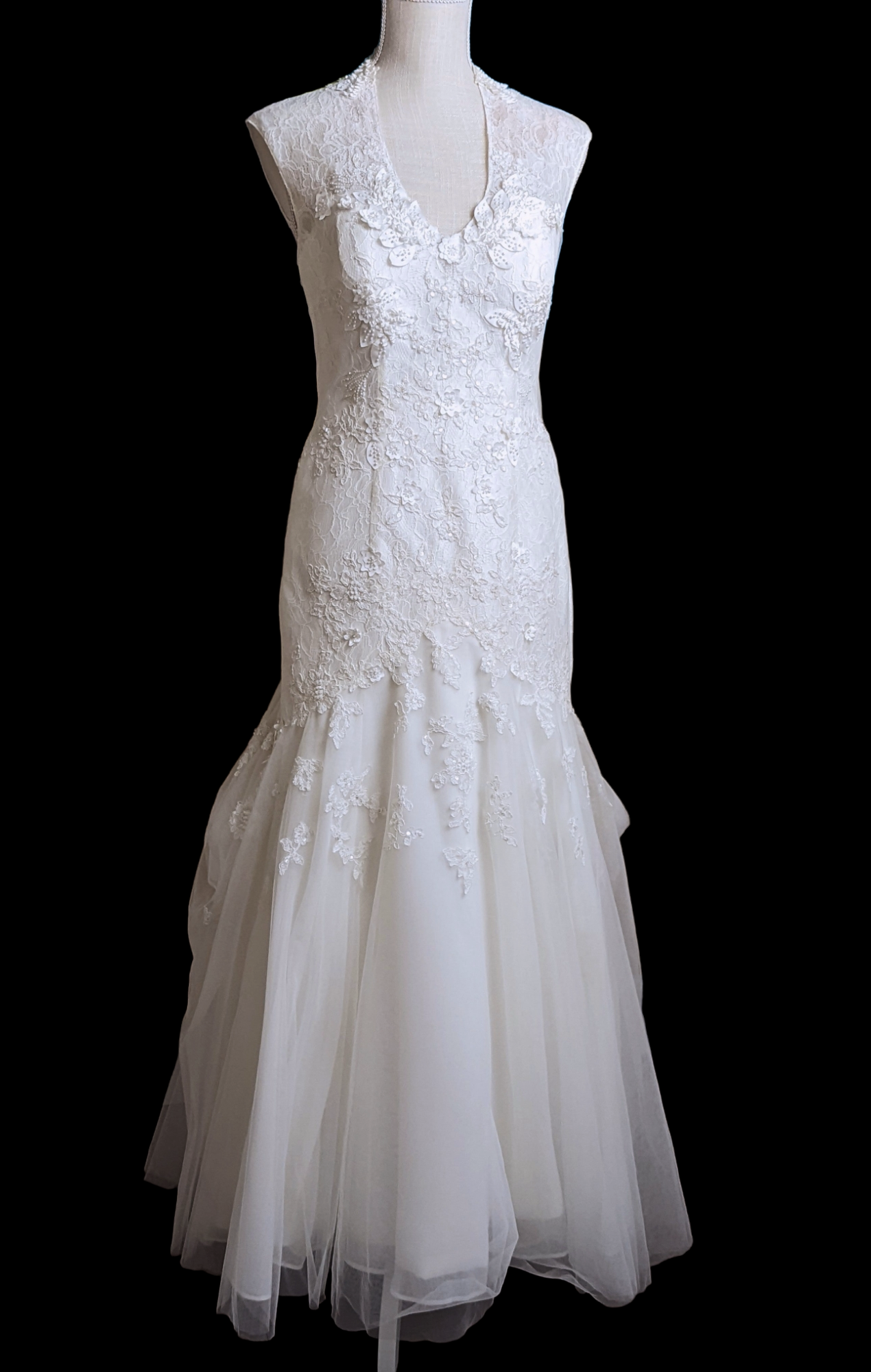 2000s Melissa Sweet Mermaid Style Y2K Wedding Dress