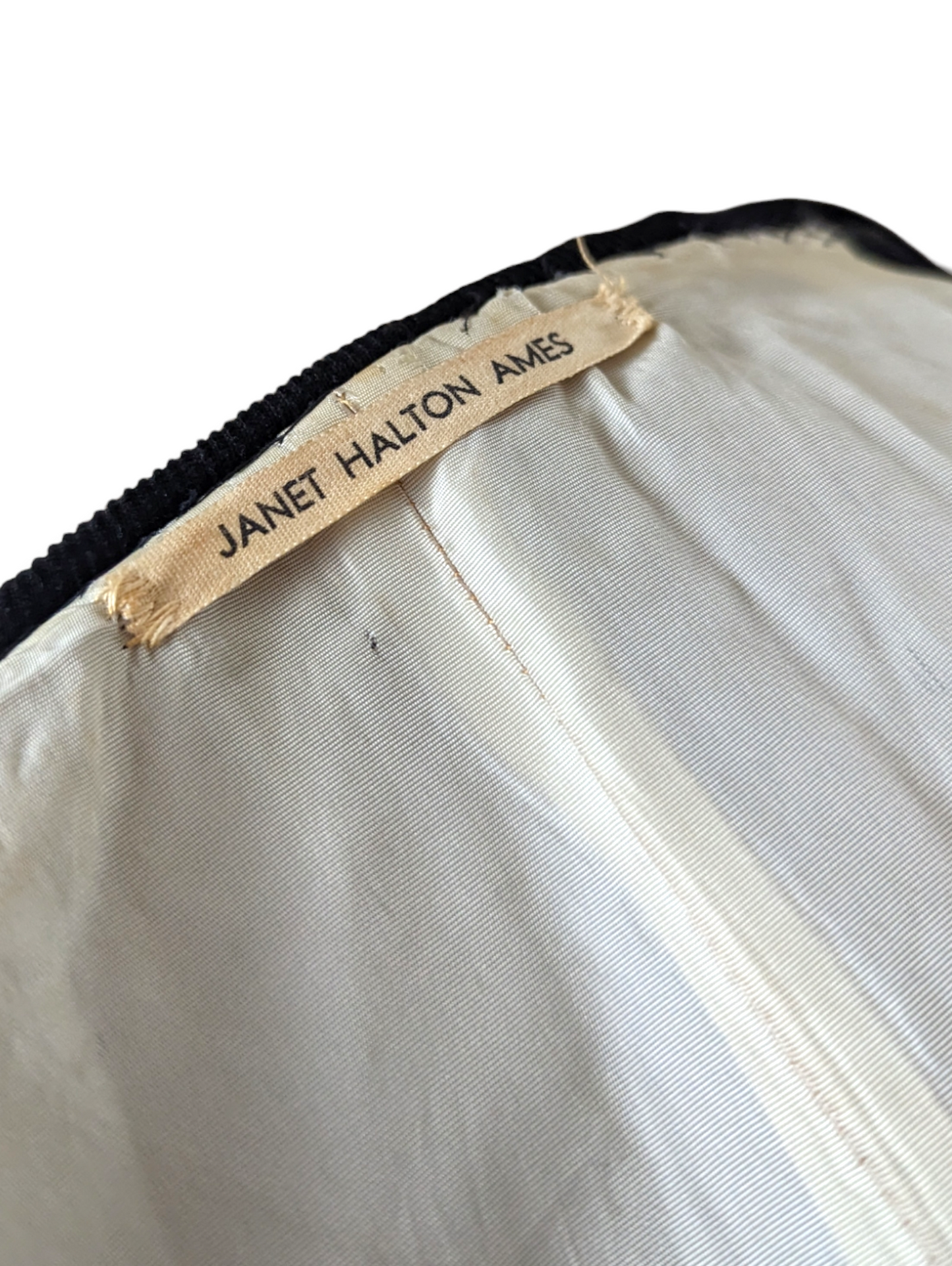 1930s Corduroy Over Coat with Rounded Collar