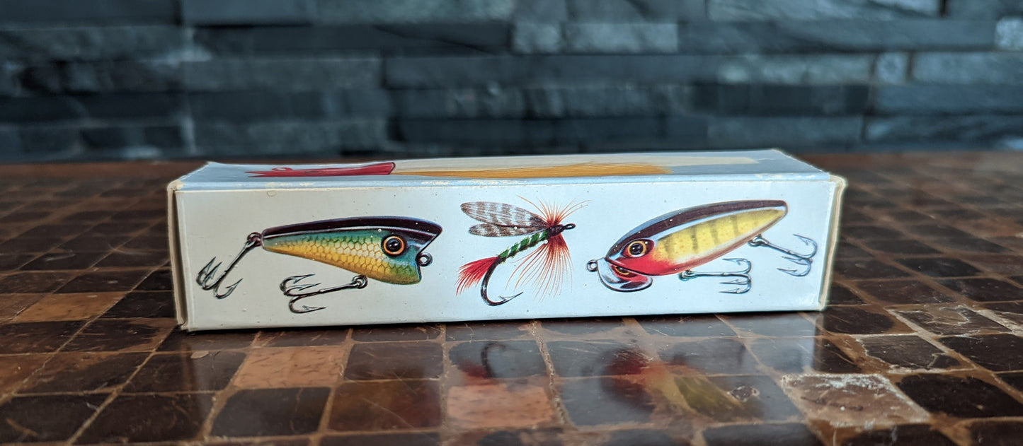 Vintage Avon 1 oz. Sure Catch Spicy After Shave Fishing Lure Decanter