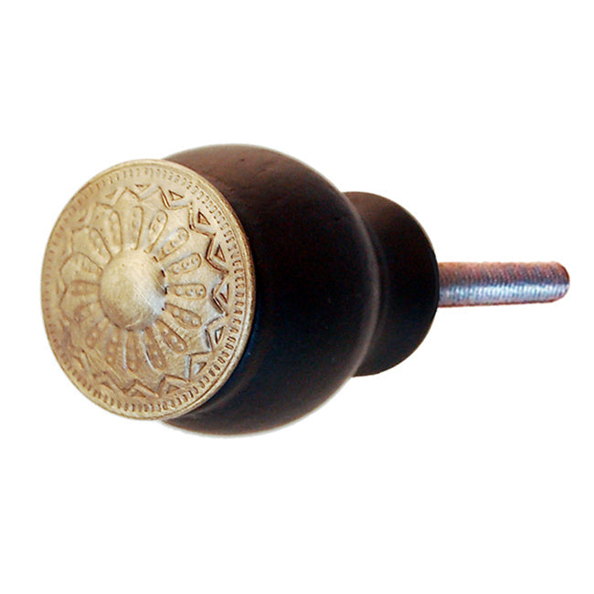 Wooden Victorian Eastlake Knob