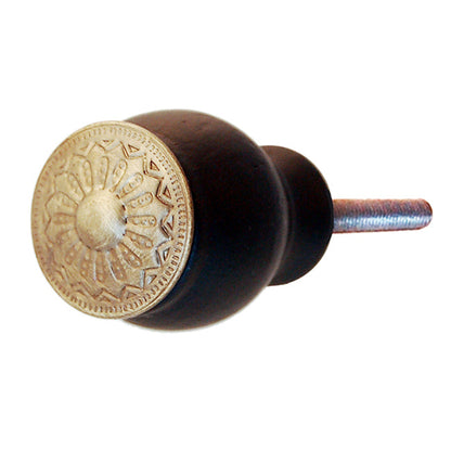 Wooden Victorian Eastlake Knob