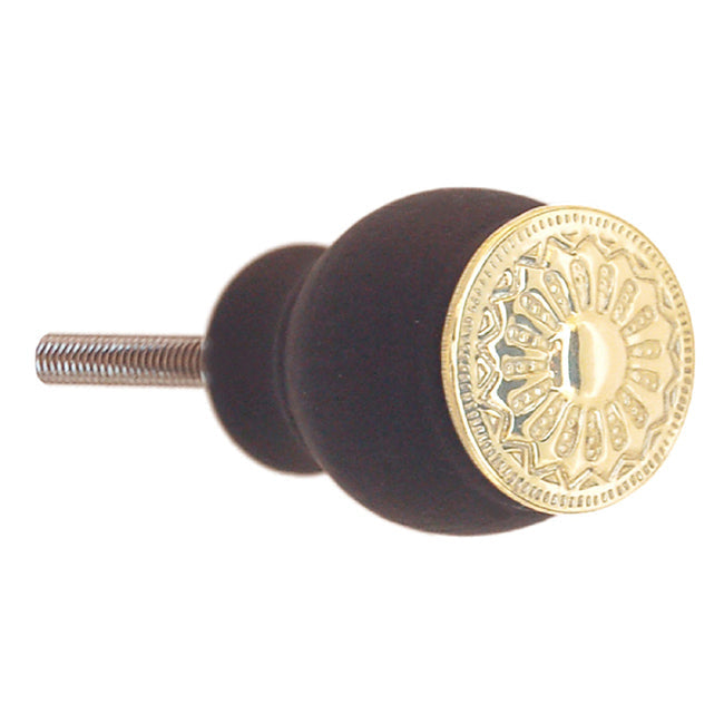 Wooden Victorian Eastlake Knob