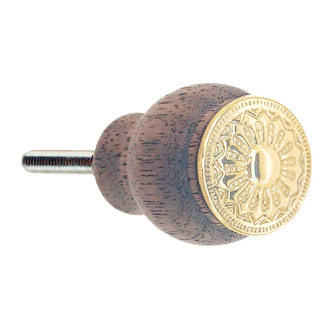 Wooden Victorian Eastlake Knob
