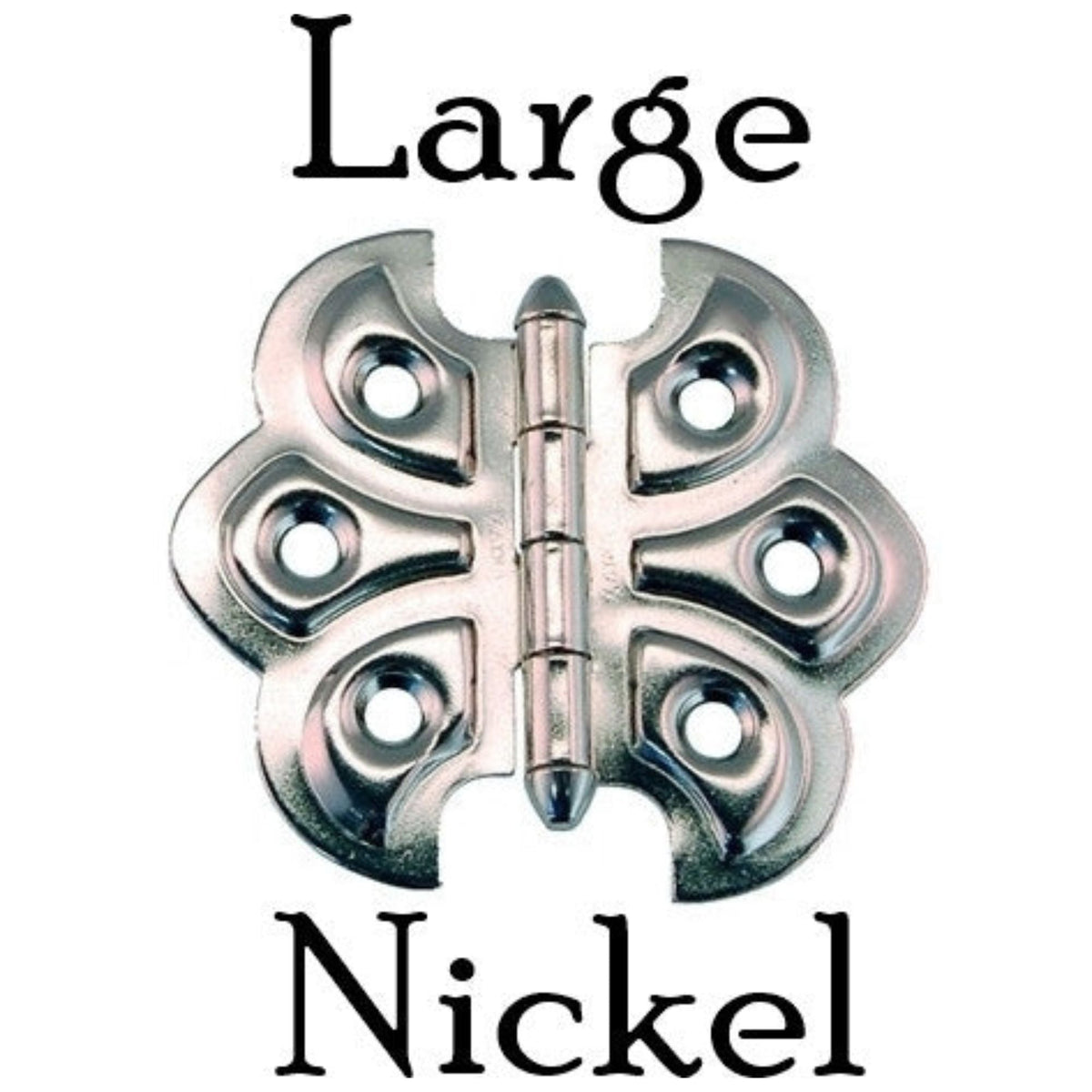 Historical Embossed Butterfly Hinge: Vintage Elegance for Your Cabinets