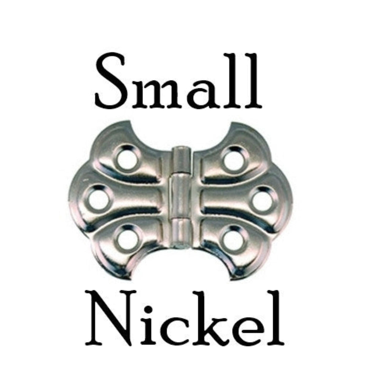 Historical Embossed Butterfly Hinge: Vintage Elegance for Your Cabinets
