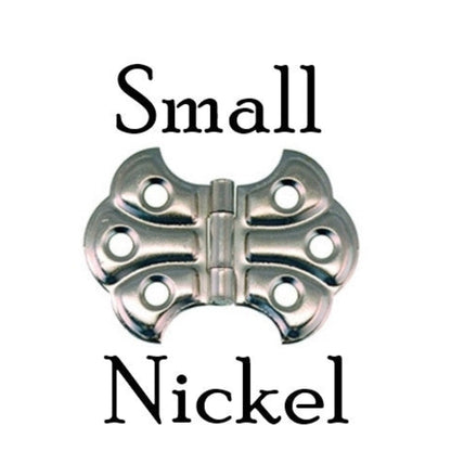 Historical Embossed Butterfly Hinge: Vintage Elegance for Your Cabinets