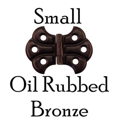 Historical Embossed Butterfly Hinge: Vintage Elegance for Your Cabinets