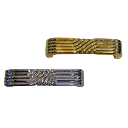 Brass or Nickel Art Deco Handle