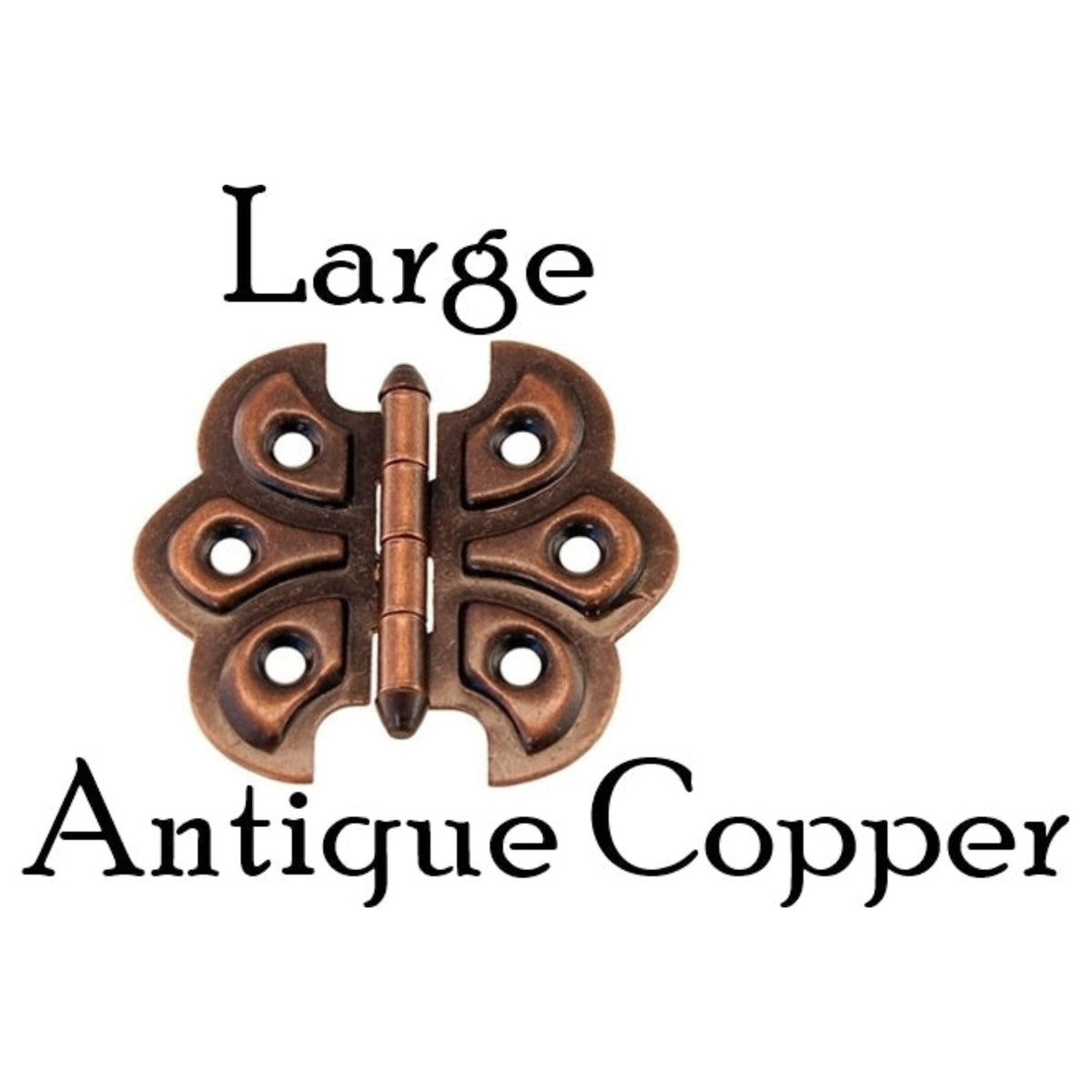 Historical Embossed Butterfly Hinge: Vintage Elegance for Your Cabinets