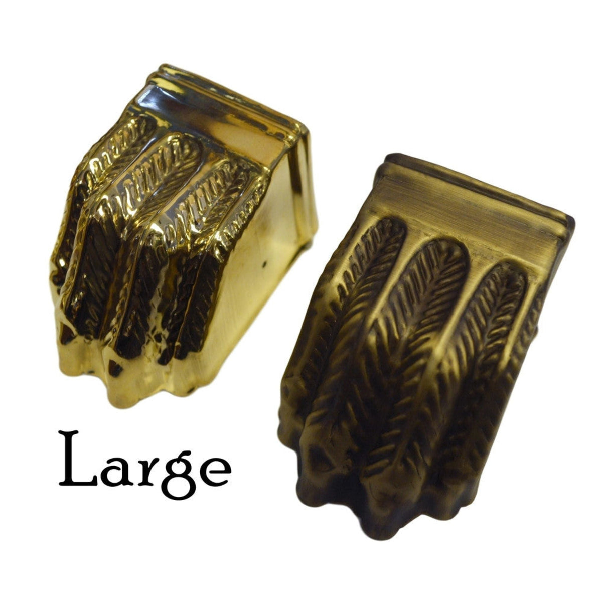 Clawfoot Toe Cap for Elegant Antique Furniture Restoration and Timeless Style