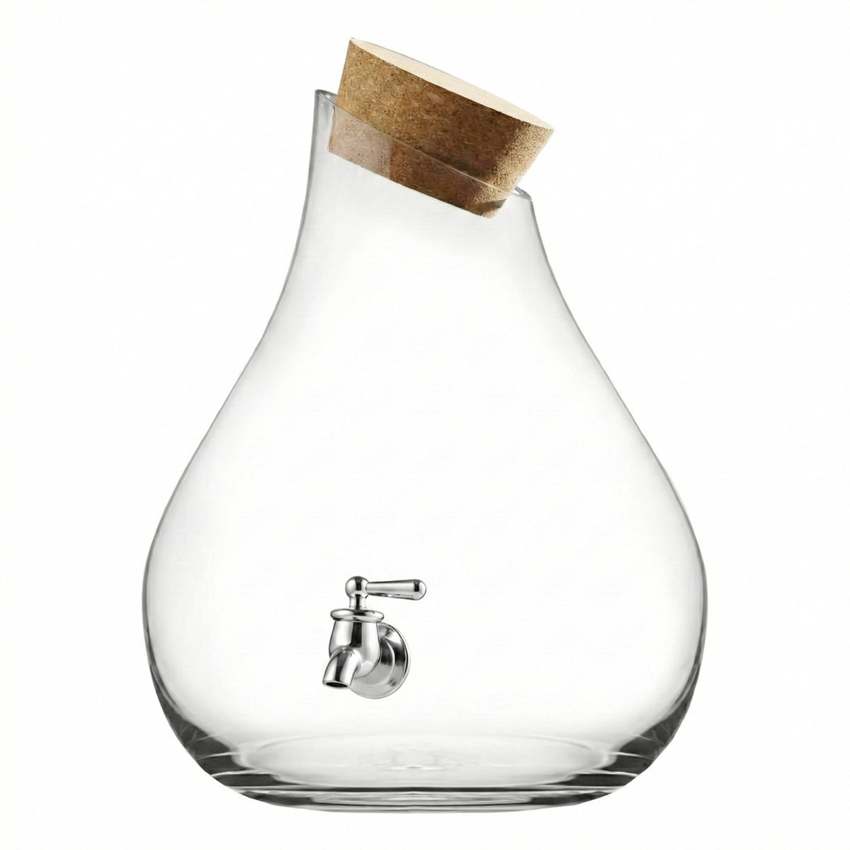 2.5-Gallon Beverage Dispenser with Cork Lid