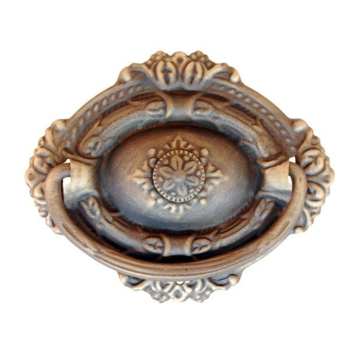 Ornate Brass Ring Pull