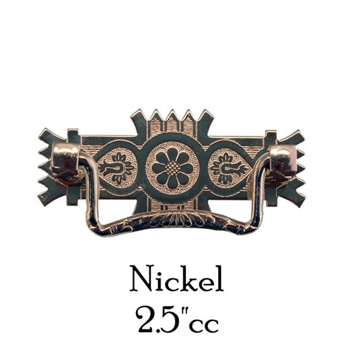 Eastlake Style Pull in Brass or Antique Brass