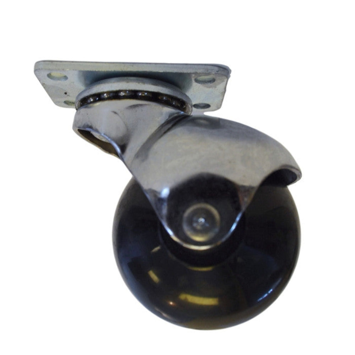 Antique Brass or Chrome Hooded Ball Caster