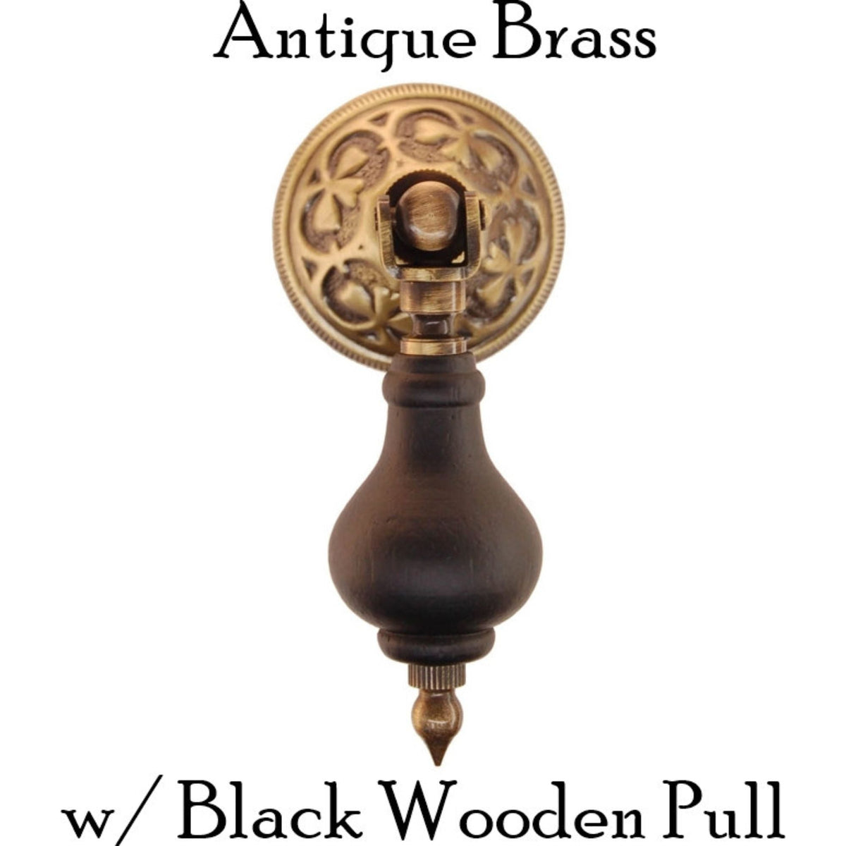Eastlake Wood Drop Pull