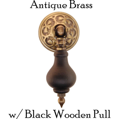 Eastlake Wood Drop Pull