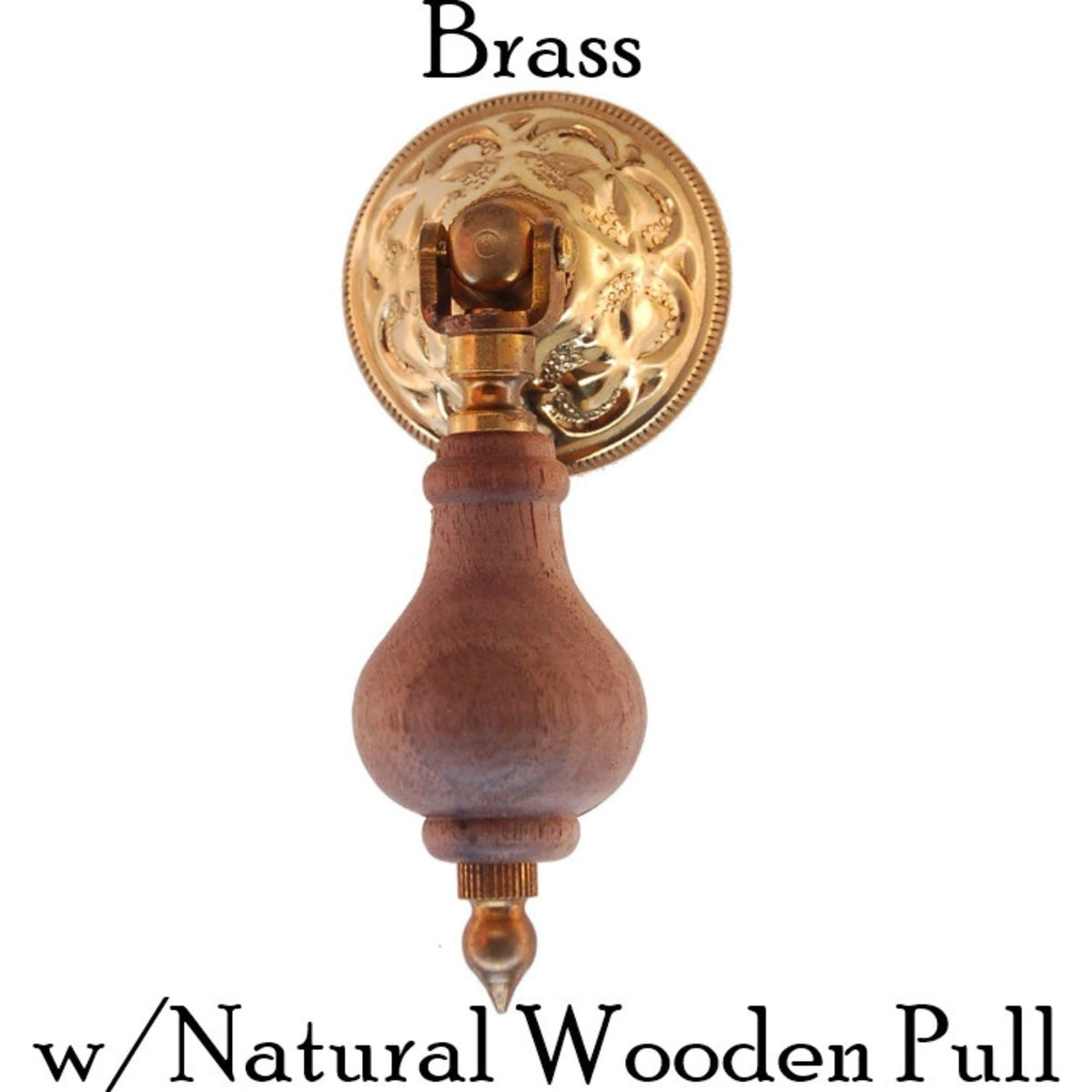 Eastlake Wood Drop Pull