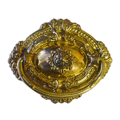 Ornate Brass Ring Pull