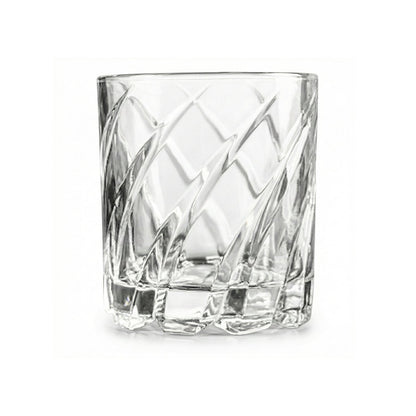 Uptown Bar Set of 4 - 10oz. Spinning Double Old Fashioned Glasses