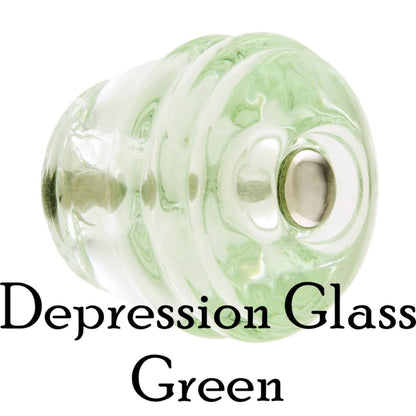 Glass Knob, Art Deco Style
