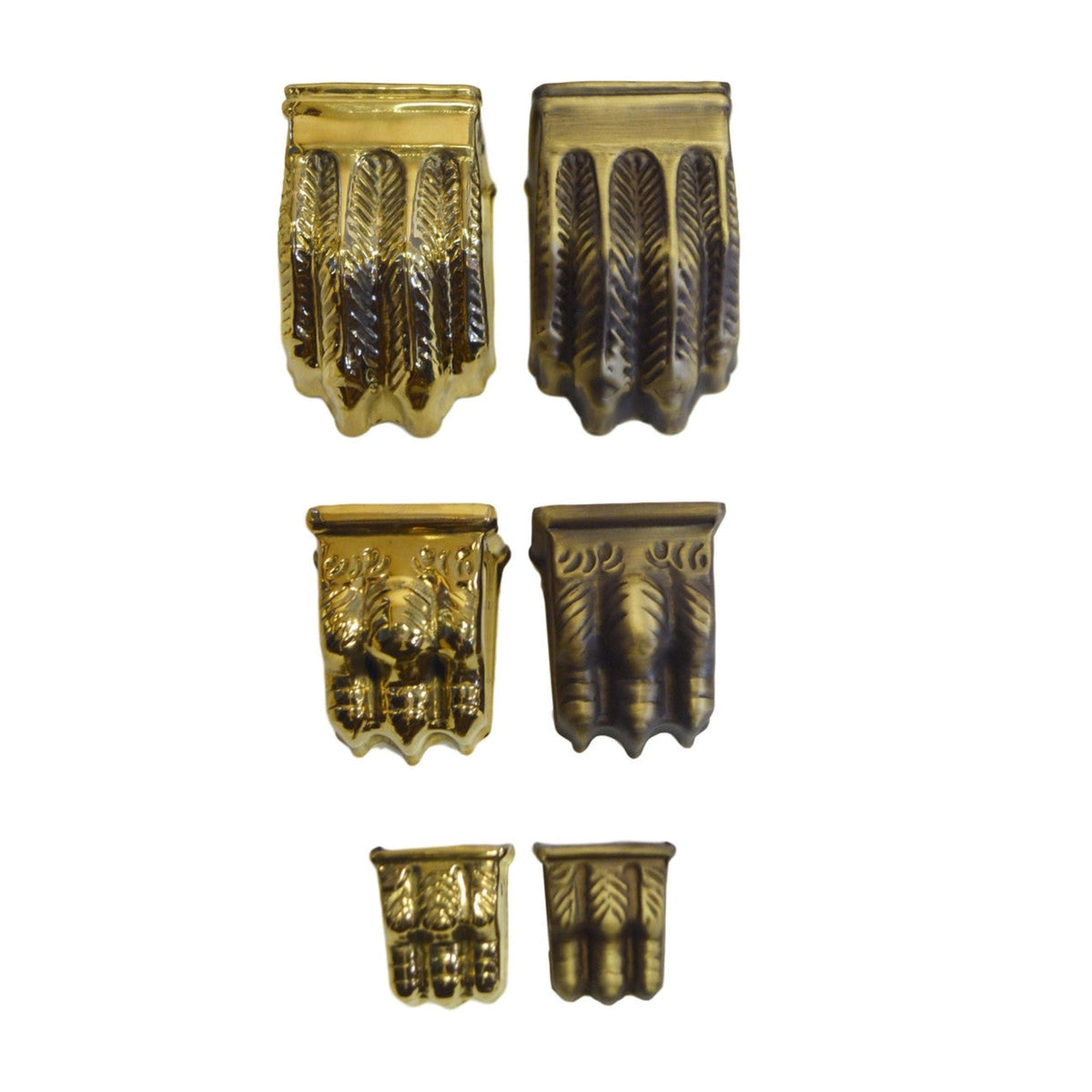 Clawfoot Toe Cap for Elegant Antique Furniture Restoration and Timeless Style