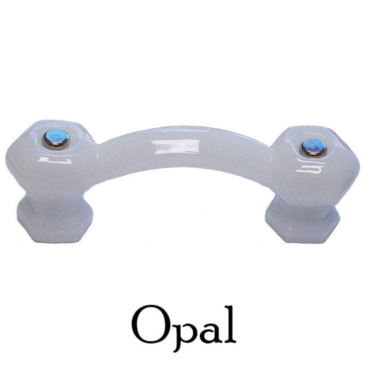 Colorful Glass Handle, Hexagon