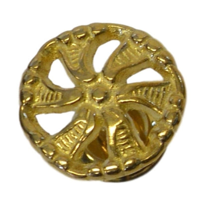 Elegant Decorative Victorian Knob in Brass and Antique Brass for Timeless Furniture Charm