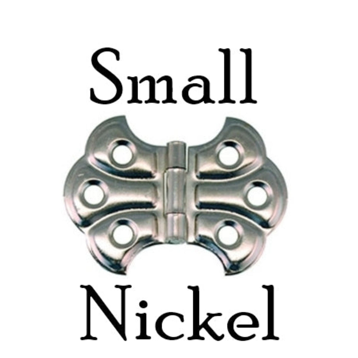 Historical Embossed Butterfly Hinge: Vintage Elegance for Your Cabinets