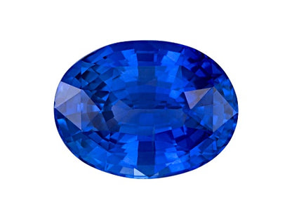 Oval Cut Genuine Blue Sapphire Loose Gemstone