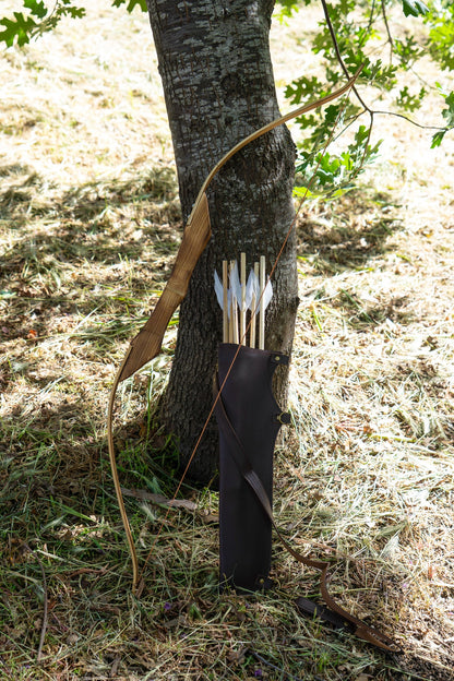 37" Take-Down Toy Bow & Rubber-Tipped Arrow Set With Felt Quiver