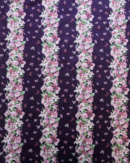 Vintage Fabric - "Vintage Garden" Style Cotton by Hoffman California International Fabrics