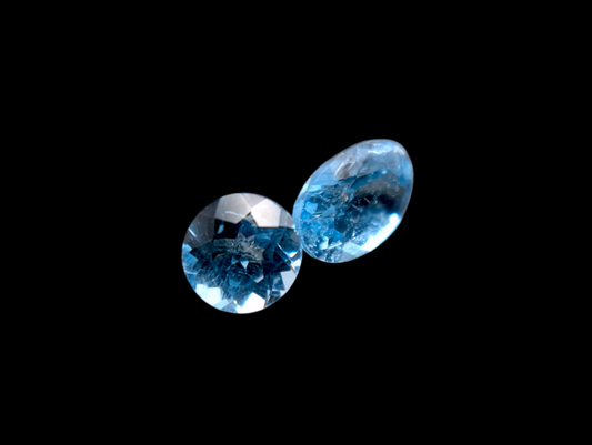 Genuine Light Swiss Blue Topaz Loose Gemstone