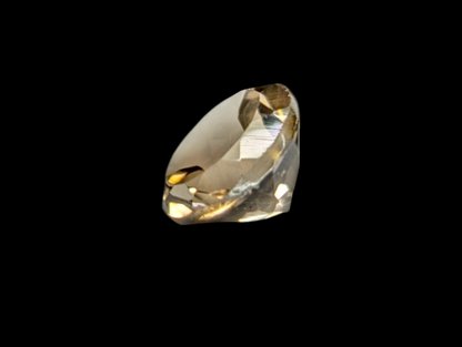 3.4 Carat Round Cut Genuine Imperial Topaz Loose Gemstone