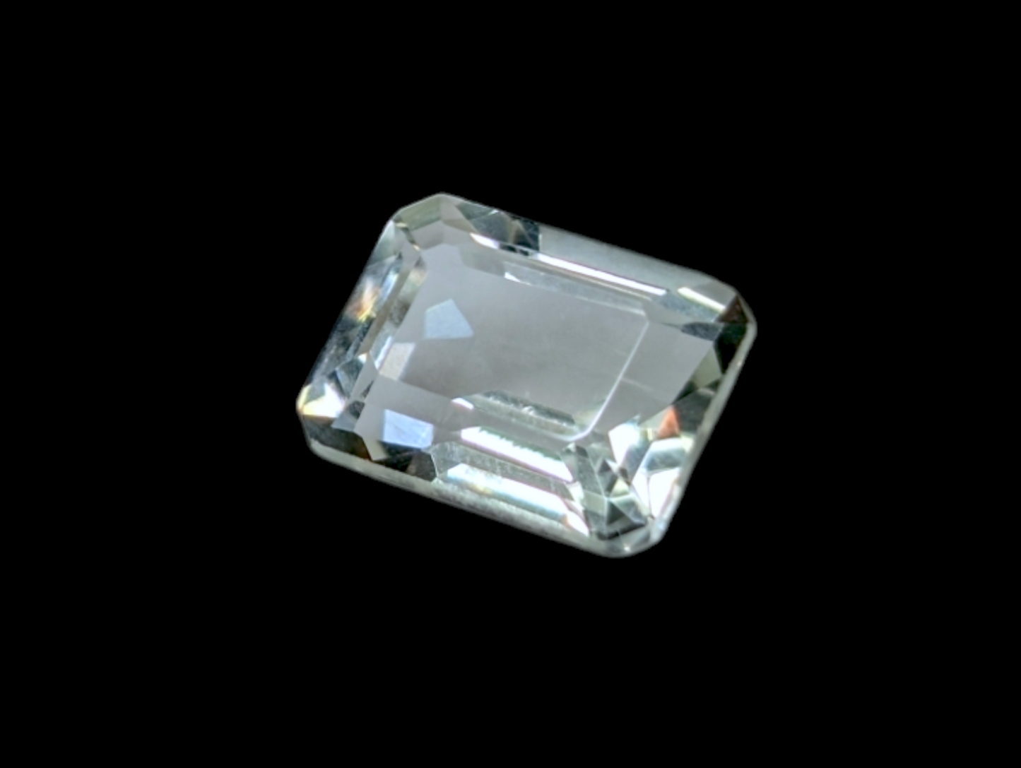 Emerald Cut 2.4 Carat Genuine Aquamarine Loose Gemstone