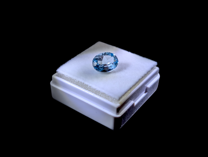 2.15 Carat Oval Cut Genuine Swiss Blue Topaz Loose Gemstone