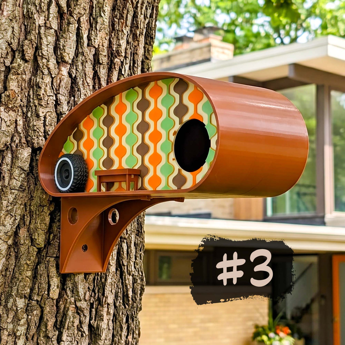 ADG42 Mid-Century Birdhouses | Retro RV Park Collection