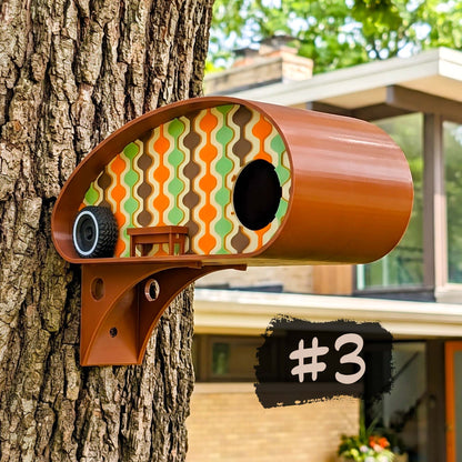 ADG42 Mid-Century Birdhouses | Retro RV Park Collection