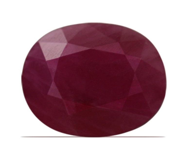 3.3 Carat Oval Cut Earth Mined Genuine Ruby Loose Gemstone