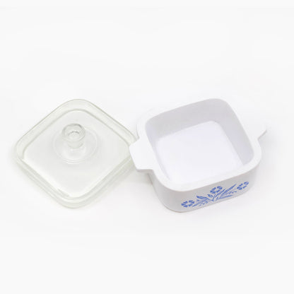 Mini Cornflower Trinket Box – Corning Ware–Inspired Casserole