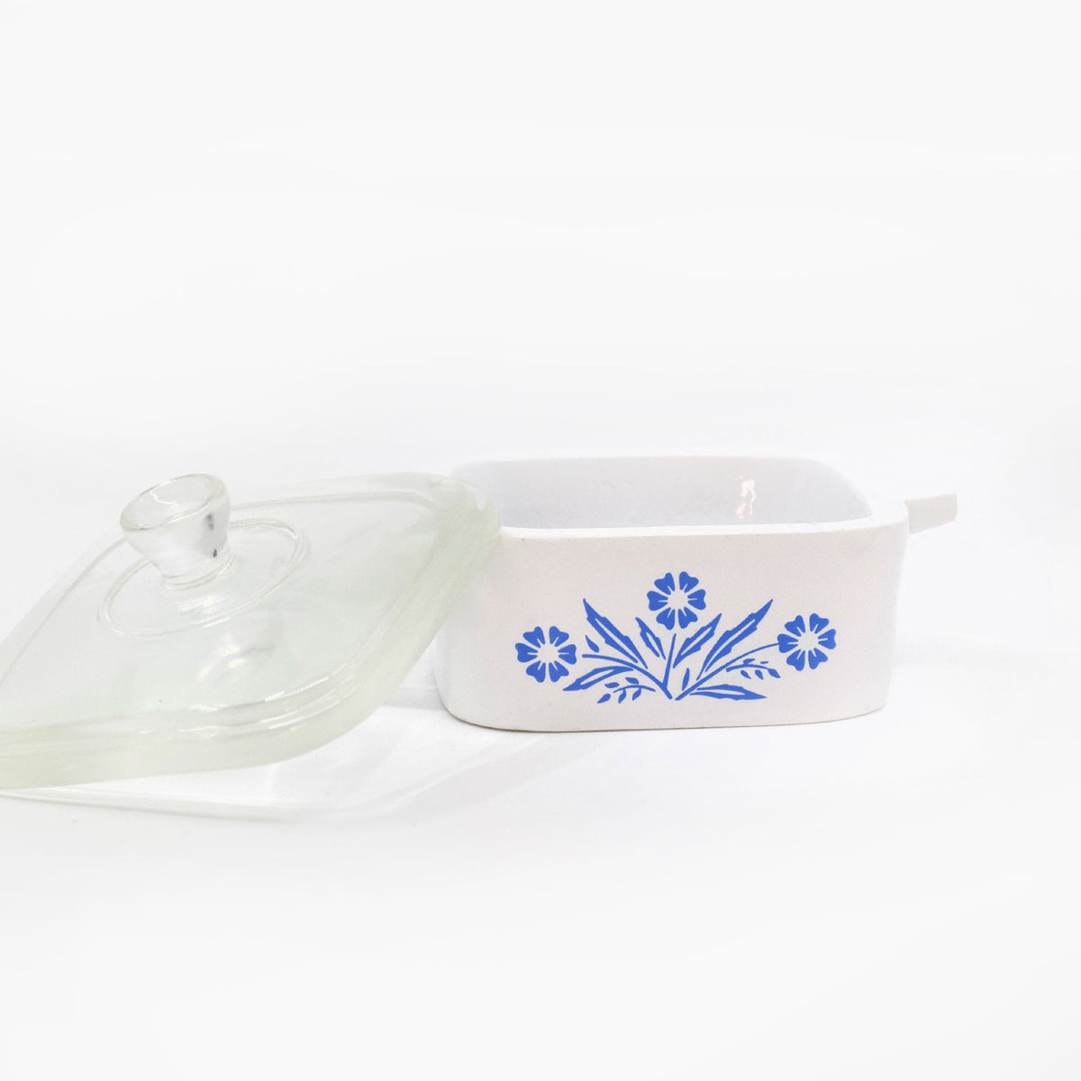 Mini Cornflower Trinket Box – Corning Ware–Inspired Casserole